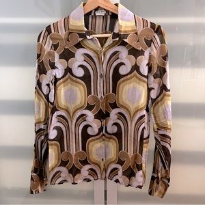 MIU MIU fine cotton blouse, Italy 🇮🇹